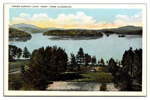 Island lower saranac lake - island,