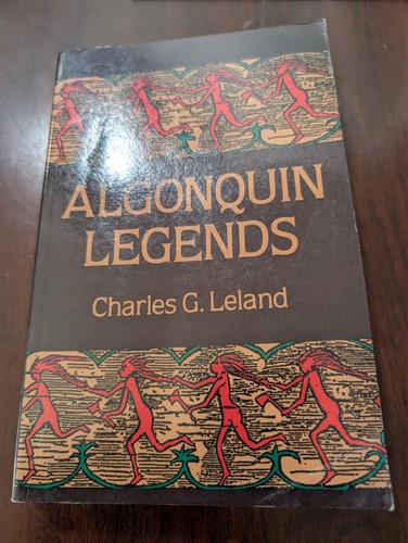 Algonquin legends paperback - algonquin,