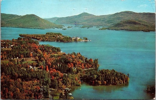 Aerial view lake - aerial,